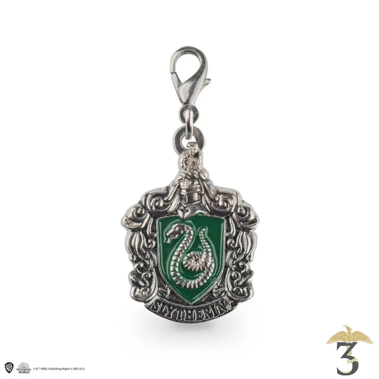 Charm blason serpentard - Les Trois Reliques, magasin Harry Potter - Photo N°1