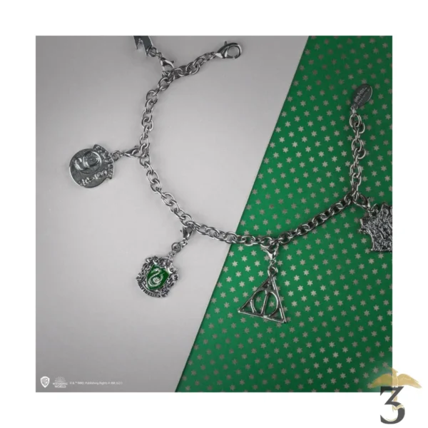 CHARM BLASON SERPENTARD - Les Trois Reliques, magasin Harry Potter - Photo N°2