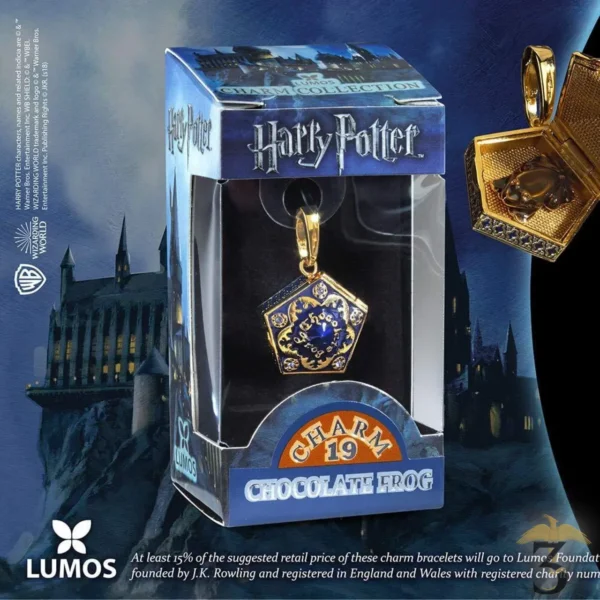 Charm lumos chocogrenouille n°19 - Les Trois Reliques, magasin Harry Potter - Photo N°3