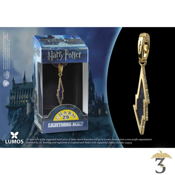 Charm lumos éclair n°29 - Les Trois Reliques, magasin Harry Potter - Photo N°2