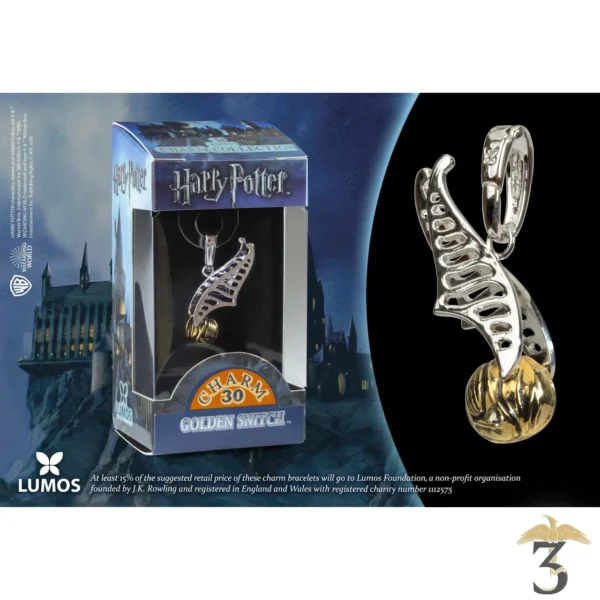 CHARM LUMOS – VIF D OR N30 - Les Trois Reliques, magasin Harry Potter - Photo N°2