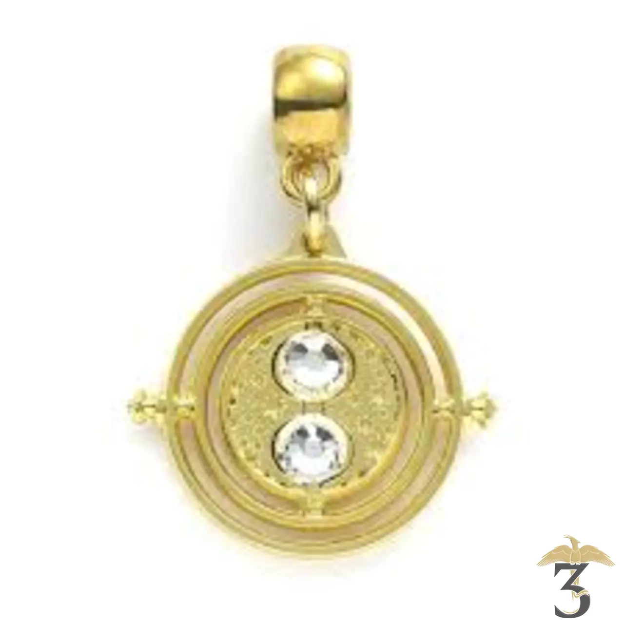 Charm retourneur de temps / lunette / chocogrenouille - Les Trois Reliques, magasin Harry Potter - Photo N°4