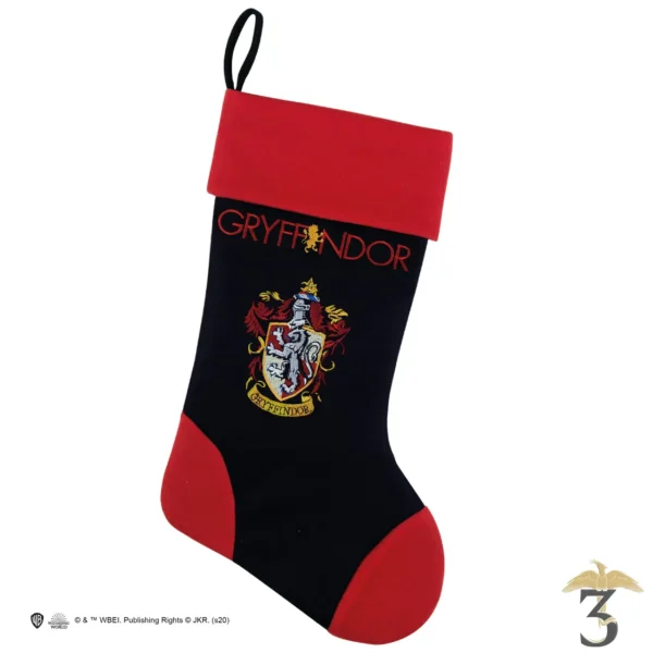 CHAUSSETTE DE NOEL GRYFFONDOR - Les Trois Reliques, magasin Harry Potter - Photo N°1