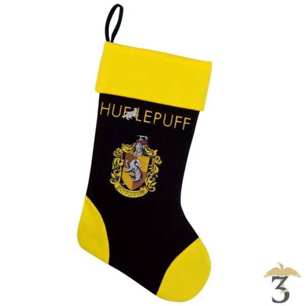 CHAUSSETTE DE NOEL POUFSOUFFLE - Les Trois Reliques, magasin Harry Potter - Photo N°1