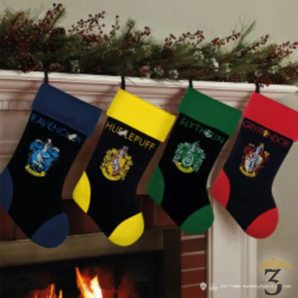 Chaussette de noël serpentard - Les Trois Reliques, magasin Harry Potter - Photo N°2