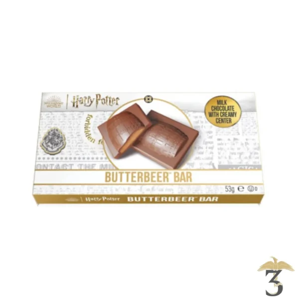 CHOCOLAT FOURRE A LA BIERE AU BEURRE 53G - Les Trois Reliques, magasin Harry Potter - Photo N°1