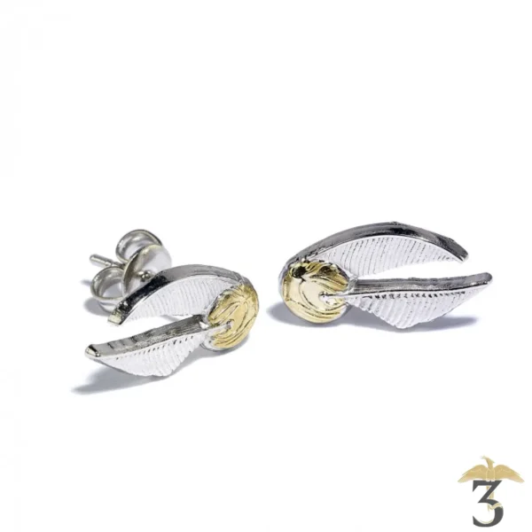 Clous d'oreilles Vif d'Or - Harry Potter - Les Trois Reliques, magasin Harry Potter - Photo N°1