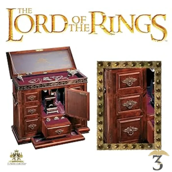 Coffre au trésor de la terre du milieu – seigneur des anneaux - Les Trois Reliques, magasin Harry Potter - Photo N°3