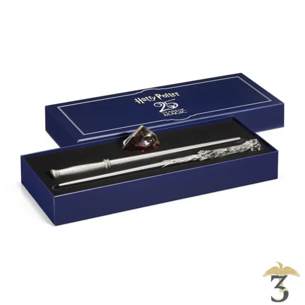 Coffret anniversaire pierre philosophale et baguettes d harry potter - Les Trois Reliques, magasin Harry Potter - Photo N°1