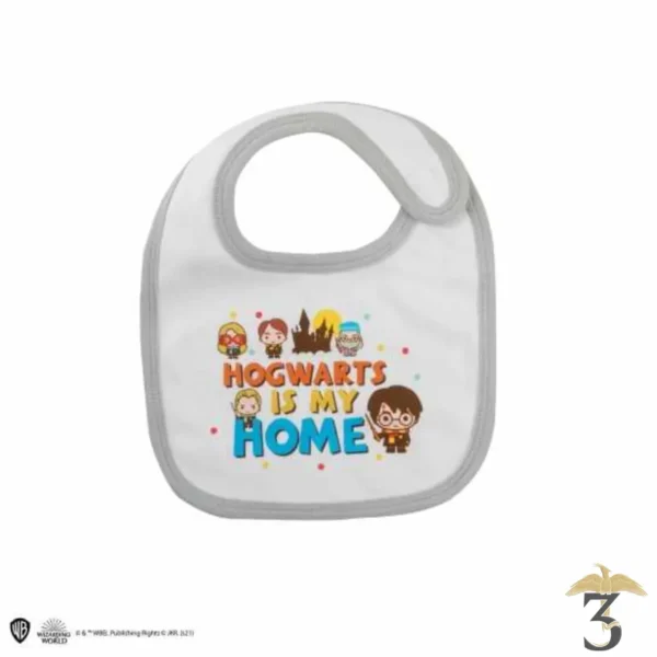Coffret bébé hogwarts is my home body + bavoir 12/18 mois - Les Trois Reliques, magasin Harry Potter - Photo N°2