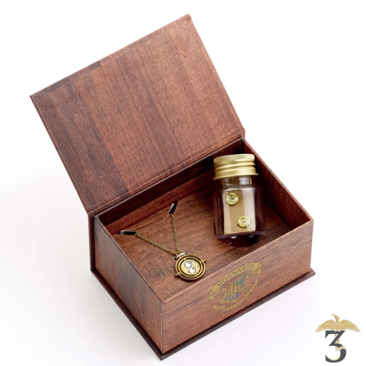 Coffret bijoux hermione retourneur de temps – harry potter - Les Trois Reliques, magasin Harry Potter - Photo N°1