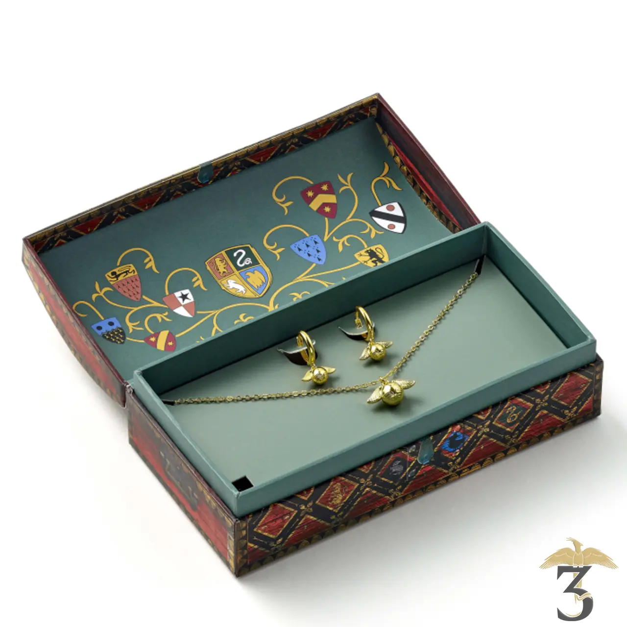Coffret bijoux malle de quidditch – harry potter - Les Trois Reliques, magasin Harry Potter - Photo N°2