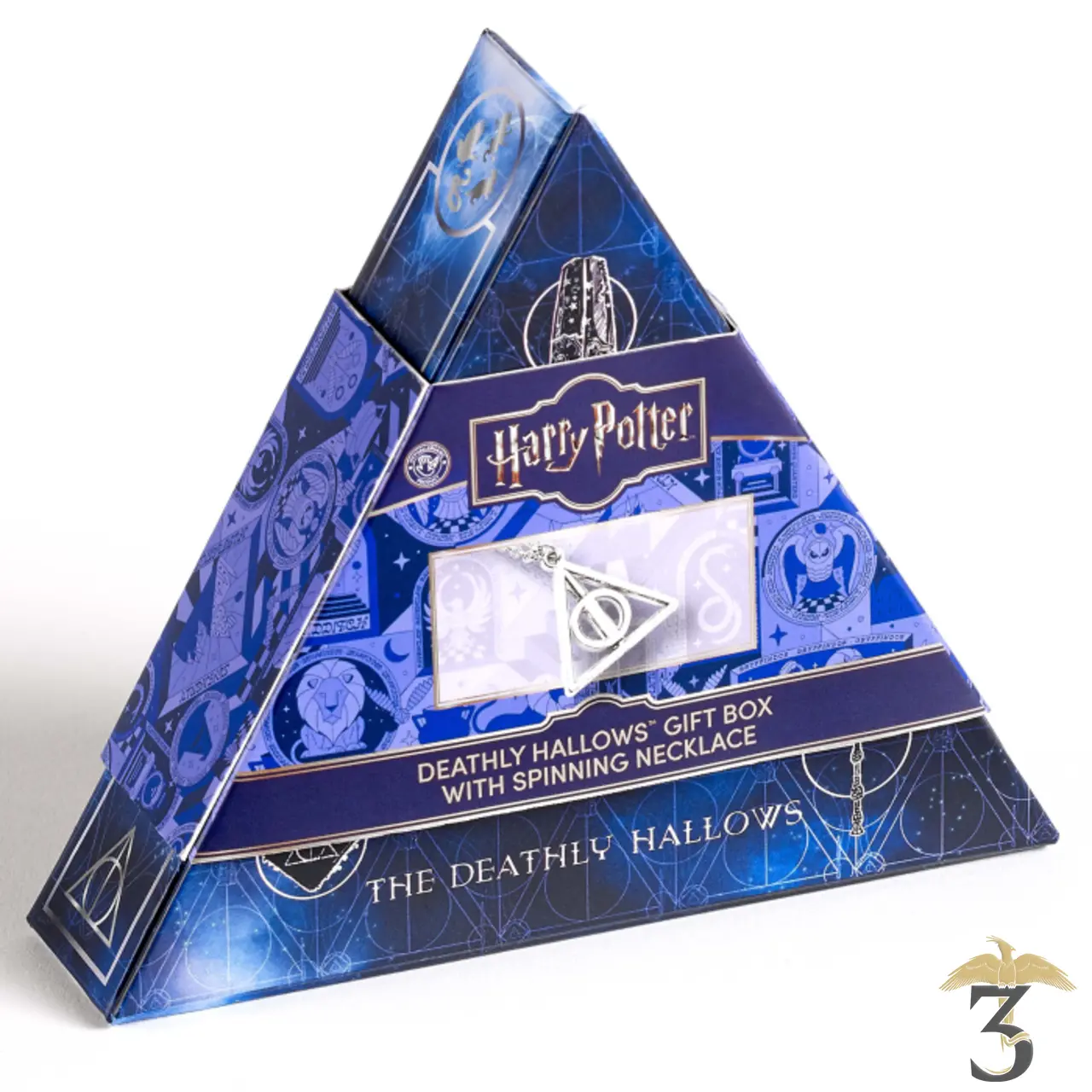Coffret cadeau collier reliques de la mort – harry potter - Les Trois Reliques, magasin Harry Potter - Photo N°3