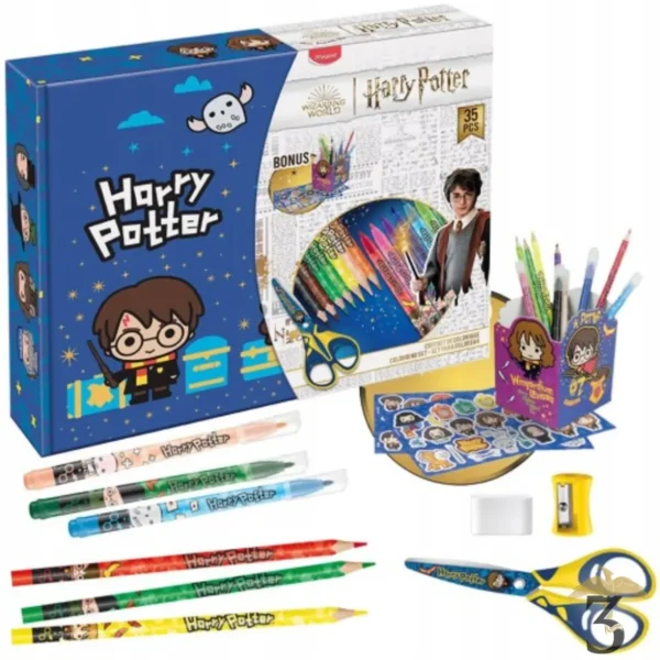 COFFRET COLORIAGE - Les Trois Reliques, magasin Harry Potter - Photo N°2