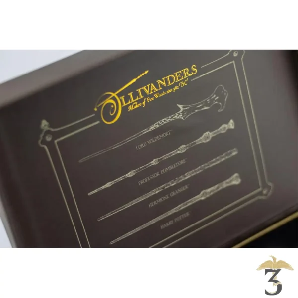 Coffret de 4 stylos baguettes edition collector - Les Trois Reliques, magasin Harry Potter - Photo N°3