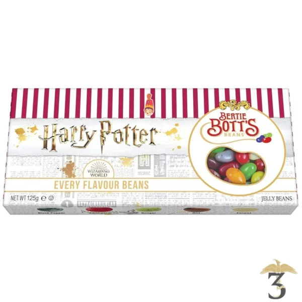 Coffret dragées suprises de bertie crochue 125g - Les Trois Reliques, magasin Harry Potter - Photo N°1