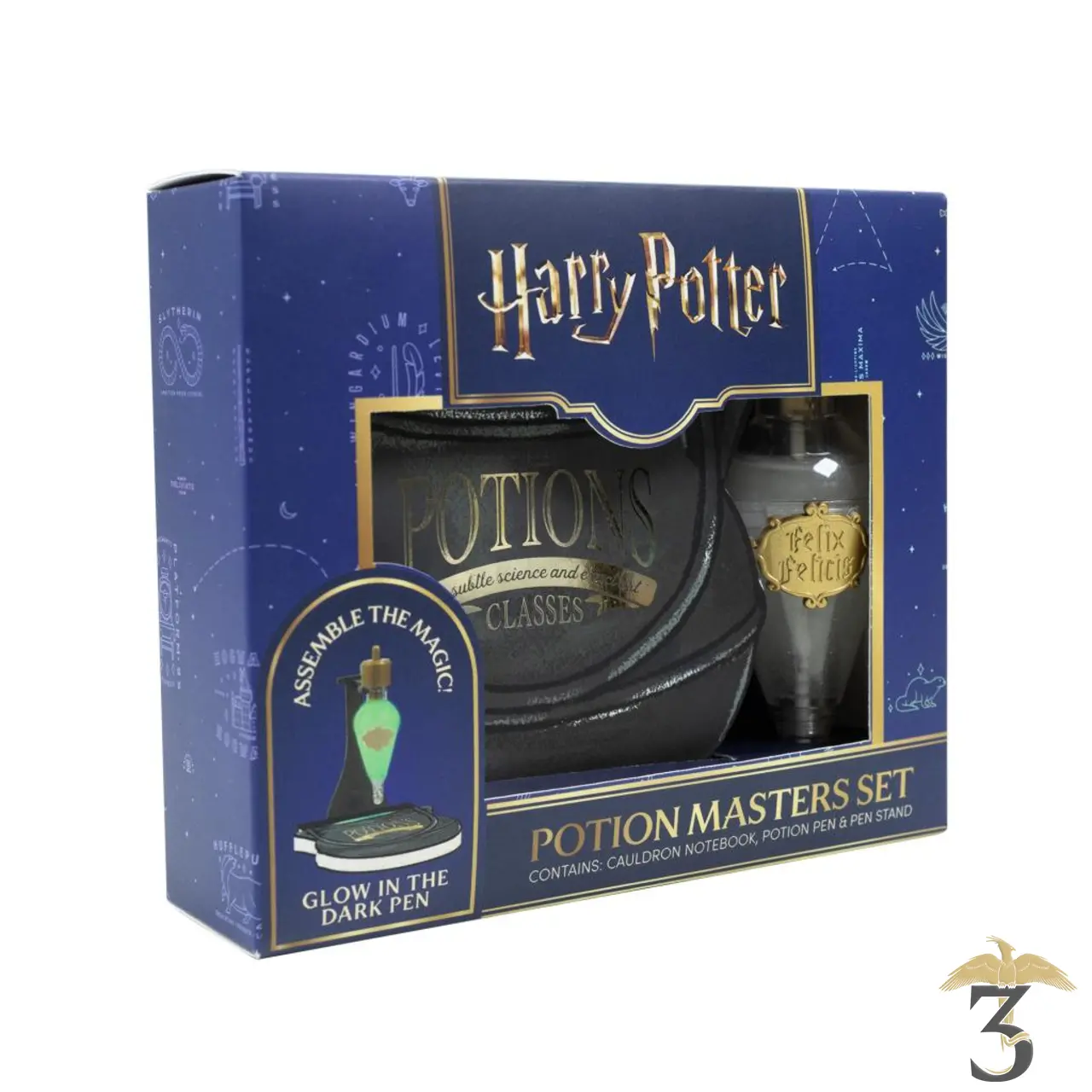 Coffret du maître des potions (lampe / stylo / post-it) - Les Trois Reliques, magasin Harry Potter - Photo N°4