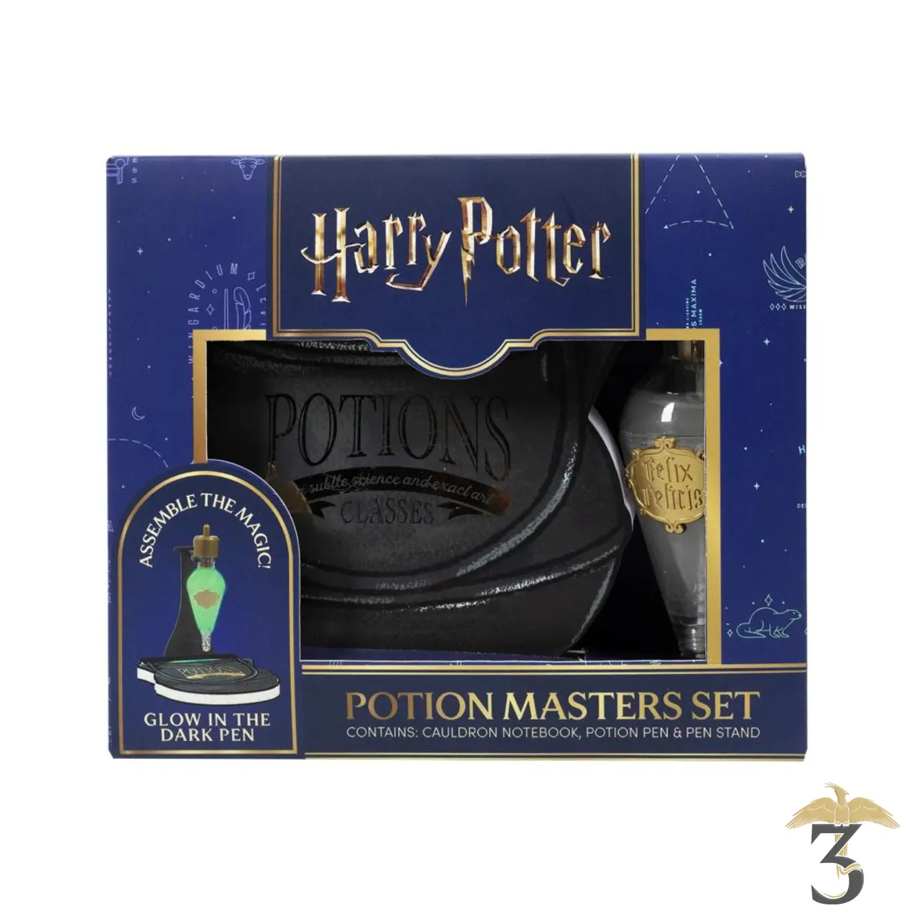 Coffret du maître des potions (lampe / stylo / post-it) - Les Trois Reliques, magasin Harry Potter - Photo N°5
