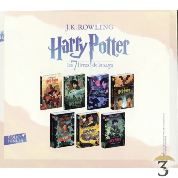 Coffret harry potter : les 7 livres de la saga – folio - Les Trois Reliques, magasin Harry Potter - Photo N°2