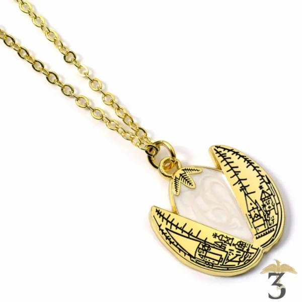 Coffret oeuf d or avec collier - Les Trois Reliques, magasin Harry Potter - Photo N°3
