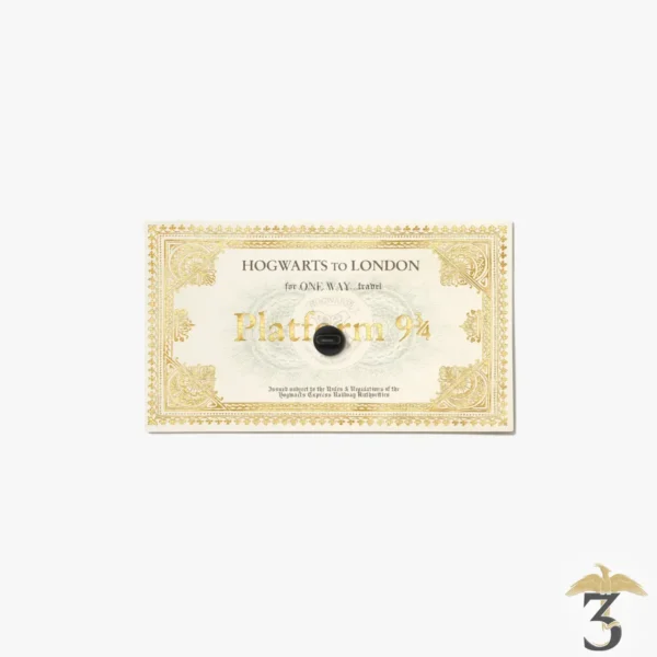 coffret pin s et marque-page poudlard express – minalima - Les Trois Reliques, magasin Harry Potter - Photo N°4