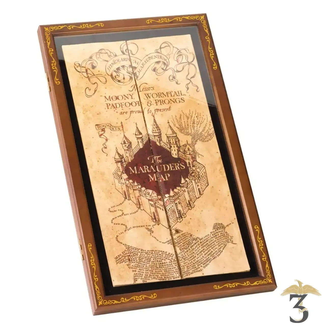 Coffret vitrine Carte du Maraudeur - Noble Collection - Harry