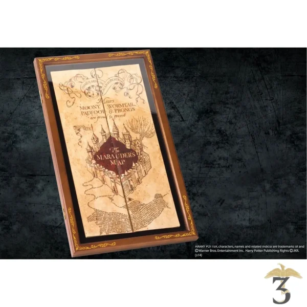 Coffret vitrine Carte du Maraudeur - Noble Collection - Harry Potter - Les Trois Reliques, magasin Harry Potter - Photo N°2