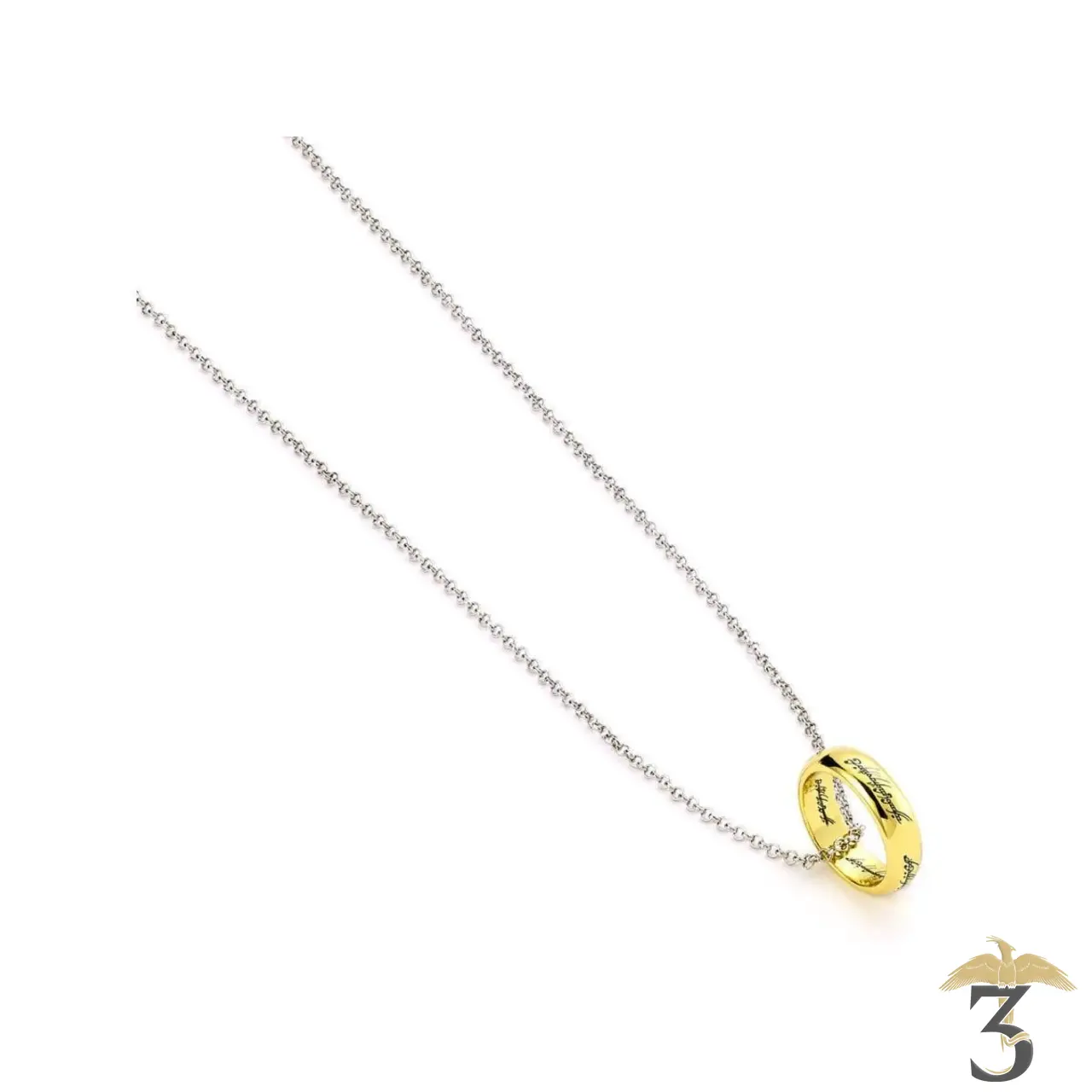Collier anneau unique – le seigneur des anneaux - Les Trois Reliques, magasin Harry Potter - Photo N°2