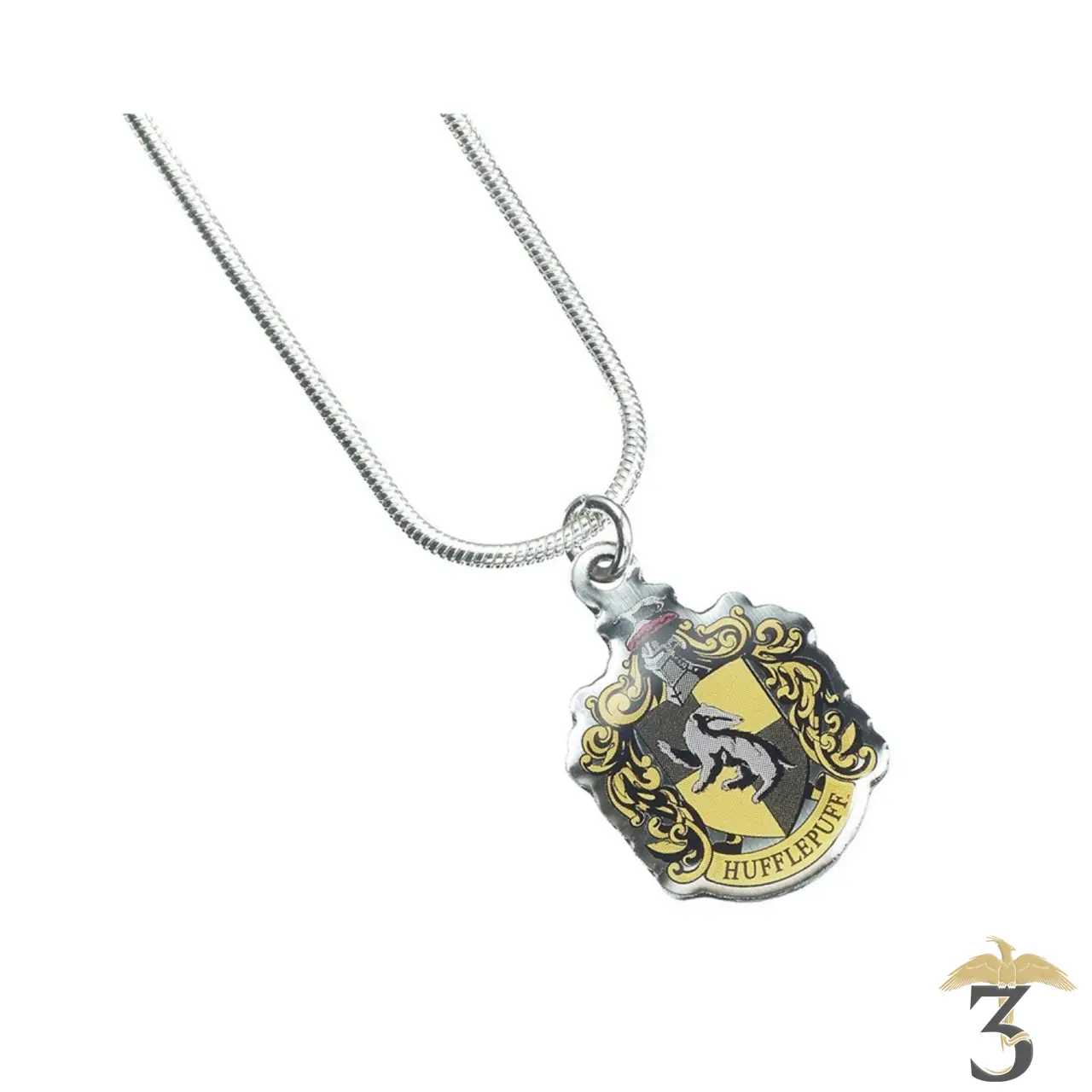 Collier Blason de Poufsouffle 3 Reliques Harry Potter
