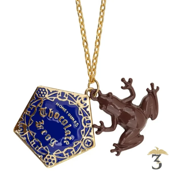 Collier chocogrenouille - Les Trois Reliques, magasin Harry Potter - Photo N°1