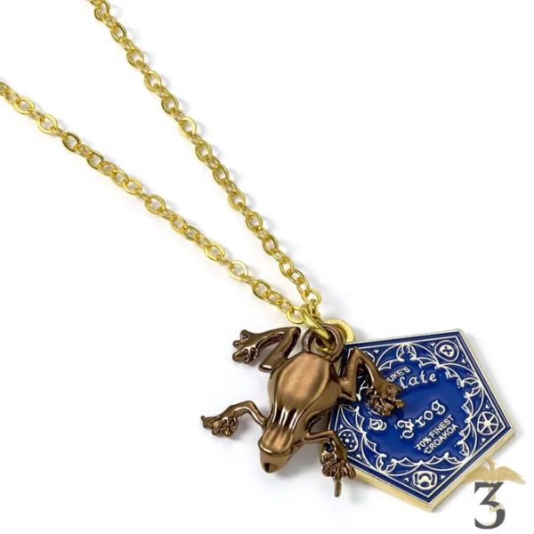 Collier chocogrenouille - Les Trois Reliques, magasin Harry Potter - Photo N°2