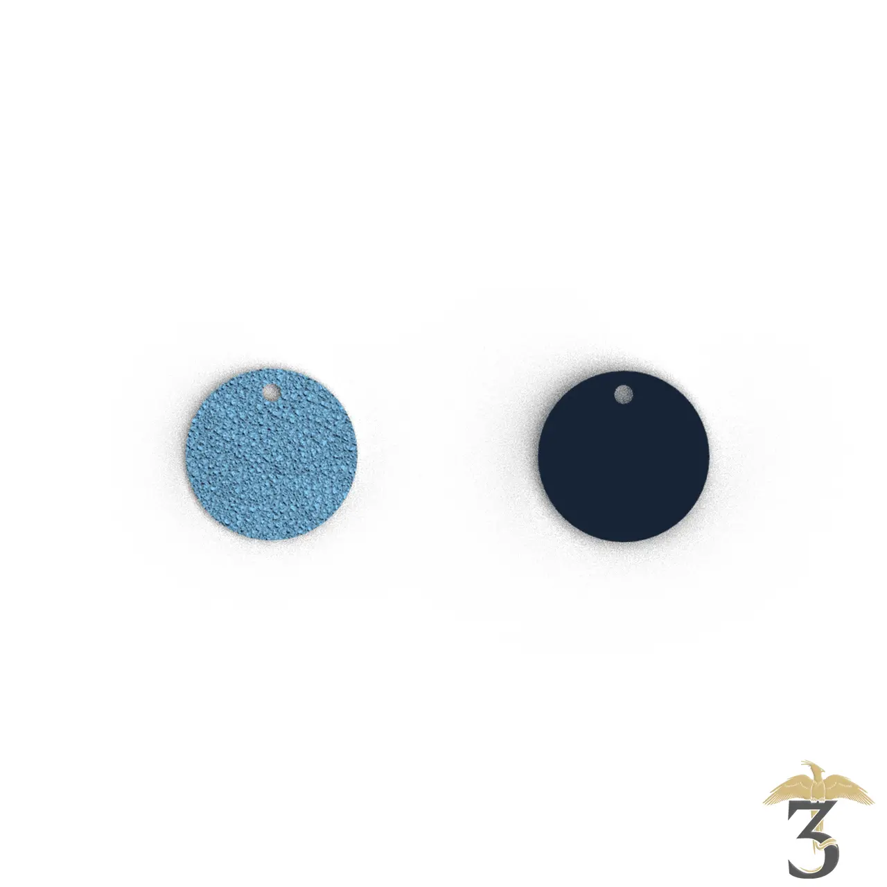 Collier enchantement argentée avec cuir – les georgettes x harry potter - Les Trois Reliques, magasin Harry Potter - Photo N°7