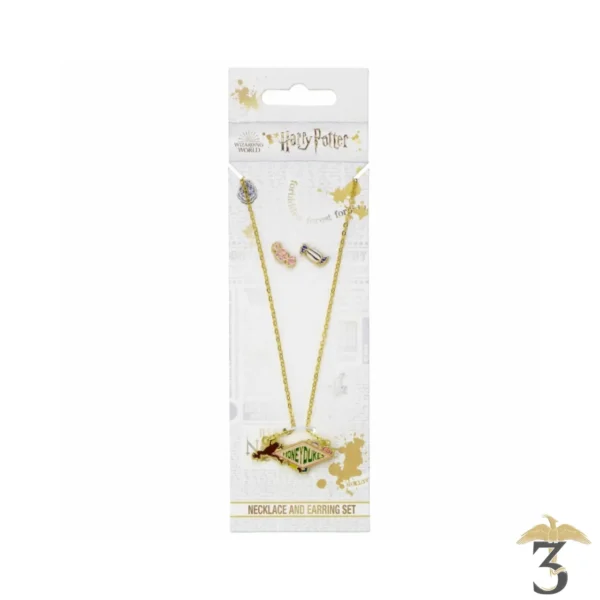 Collier et Boucles d'oreilles Honeydukes - Les Trois Reliques, magasin Harry Potter - Photo N°2