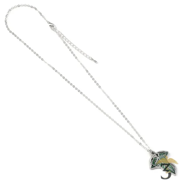 Collier feuille de la lorien – le seigneur des anneaux - Les Trois Reliques, magasin Harry Potter - Photo N°1