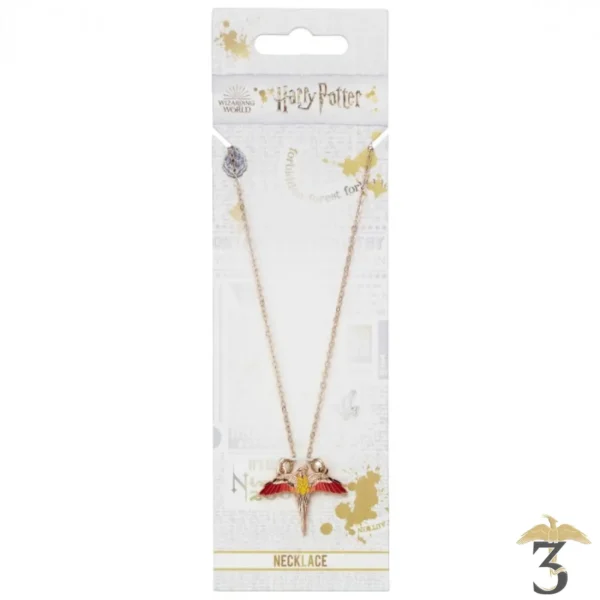 Collier Fumseck le Phénix- Harry Potter - Les Trois Reliques, magasin Harry Potter - Photo N°2