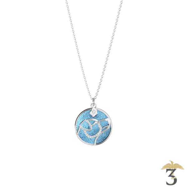 Collier patronus chien argentée avec cuir – les georgettes x harry potter - Les Trois Reliques, magasin Harry Potter - Photo N°5