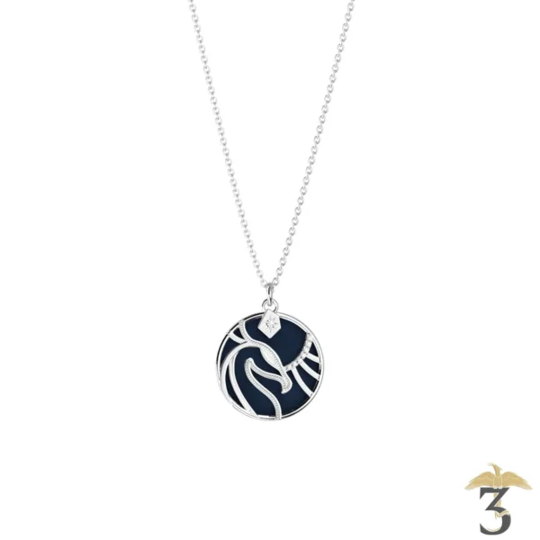 Collier patronus phoenix argentée avec cuir – les georgettes x harry potter - Les Trois Reliques, magasin Harry Potter - Photo N°6