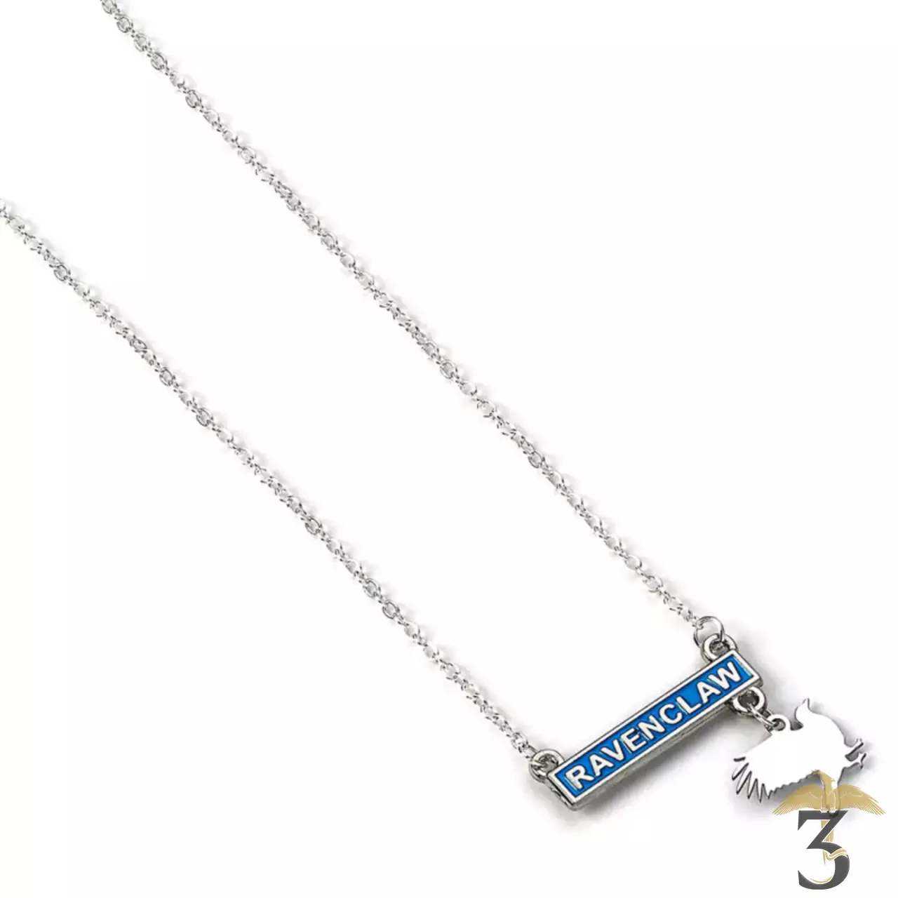 Collier plaque serdaigle - Les Trois Reliques, magasin Harry Potter - Photo N°3