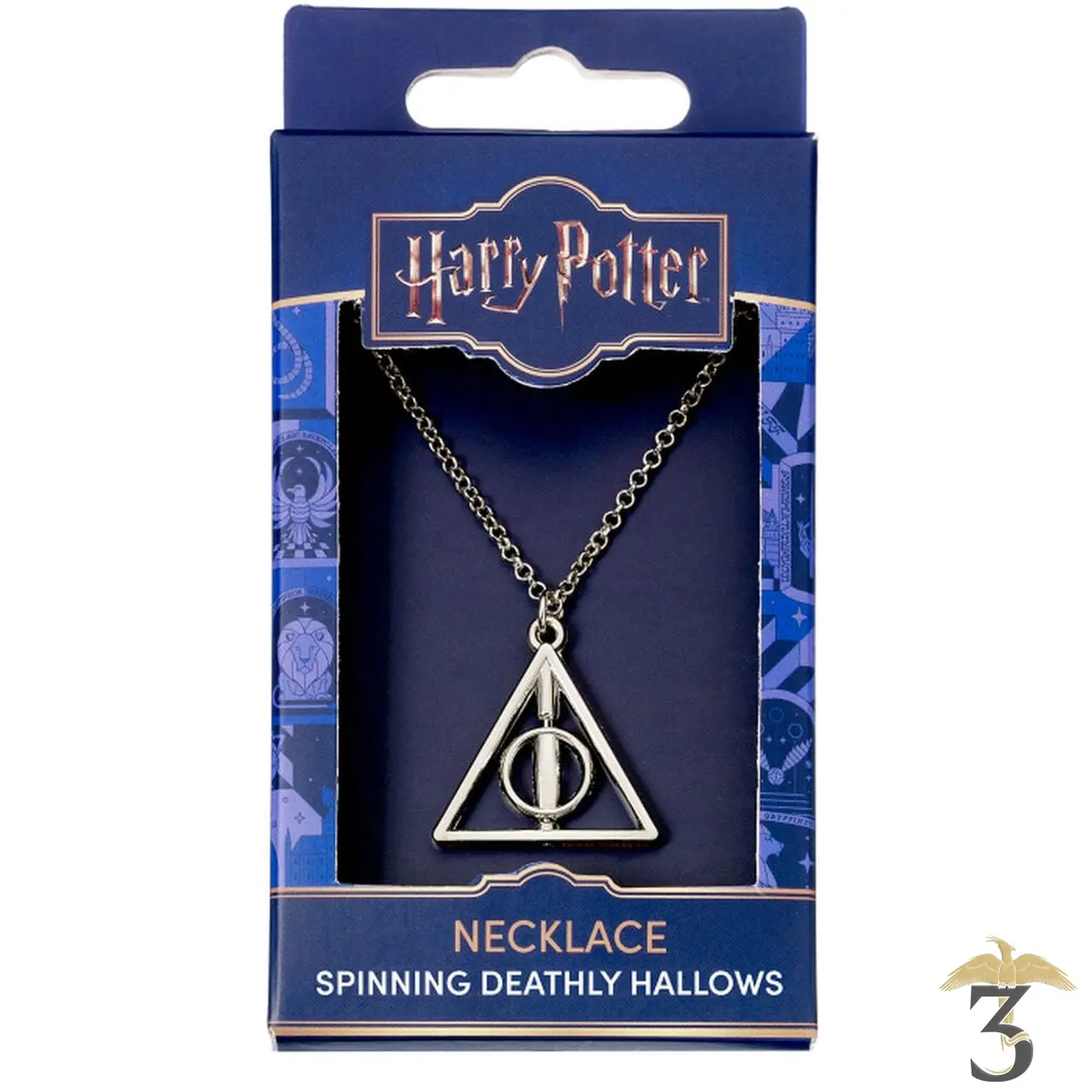 Collier reliques de la mort – harry potter - Les Trois Reliques, magasin Harry Potter - Photo N°1