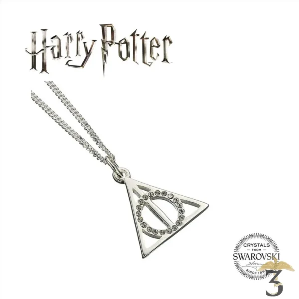 Collier Reliques de la Mort Swarovski - Les Trois Reliques, magasin Harry Potter - Photo N°1