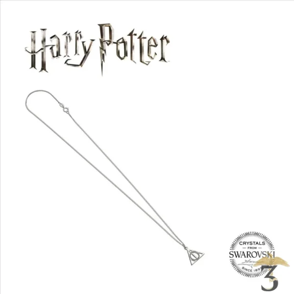 Collier Reliques de la Mort Swarovski - Les Trois Reliques, magasin Harry Potter - Photo N°2