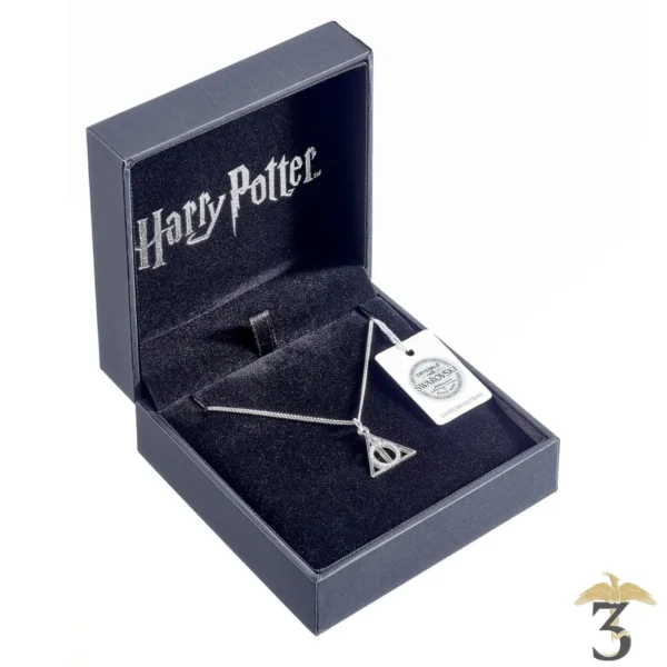 Collier Reliques de la Mort Swarovski - Les Trois Reliques, magasin Harry Potter - Photo N°3