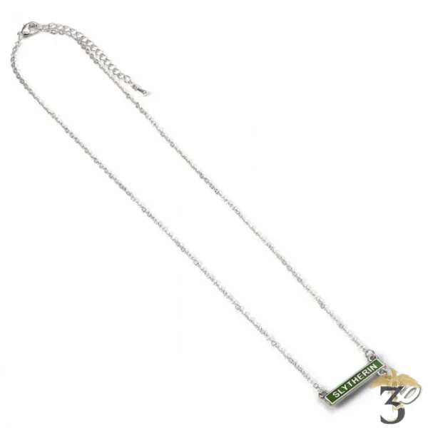 Collier Serpentard barre & charm - Harry Potter - Les Trois Reliques, magasin Harry Potter - Photo N°4