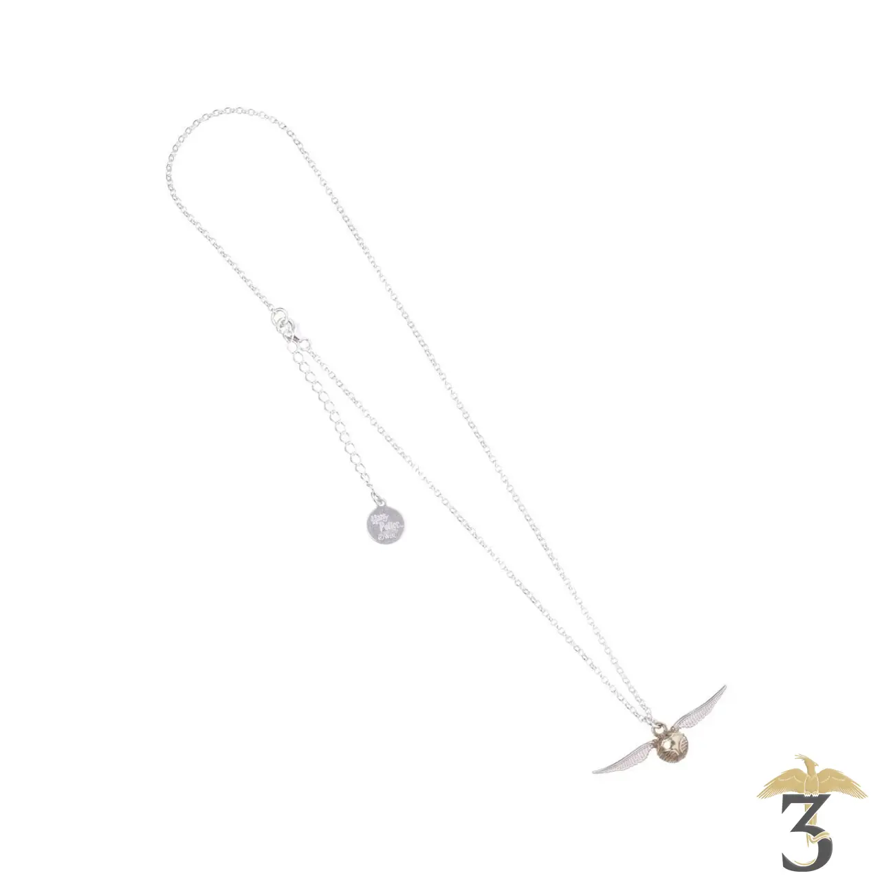 COLLIER VIF D OR ARGENT 925E - Les Trois Reliques, magasin Harry Potter - Photo N°2