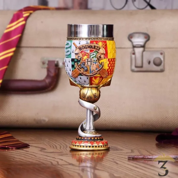 Coupe à collectionner Vif d'Or Poudlard (Hogwarts) - Les Trois Reliques, magasin Harry Potter - Photo N°1