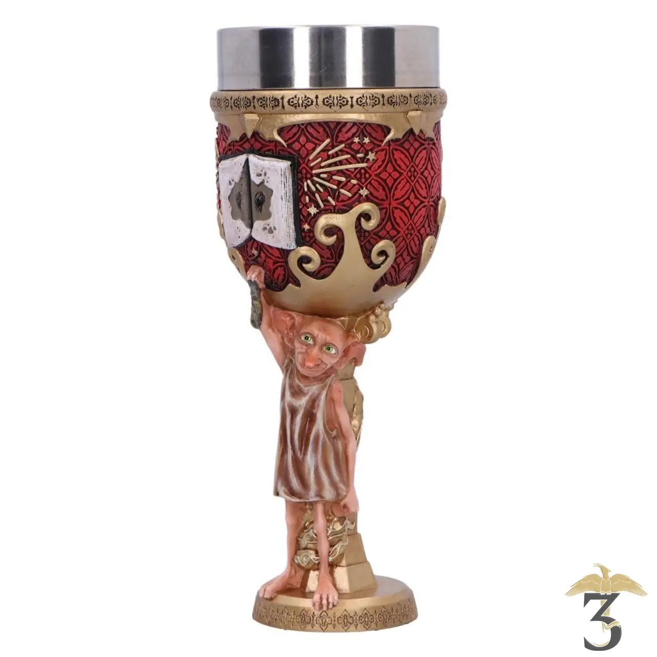 Coupe collector dobby 19.5cm - Les Trois Reliques, magasin Harry Potter - Photo N°2