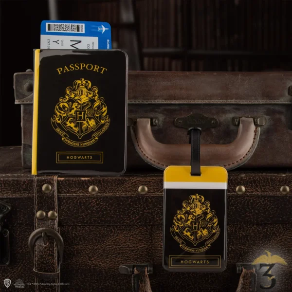 COUVERTURE DE PASSEPORT + PORTE-ETIQUETTE POUDL - Les Trois Reliques, magasin Harry Potter - Photo N°4