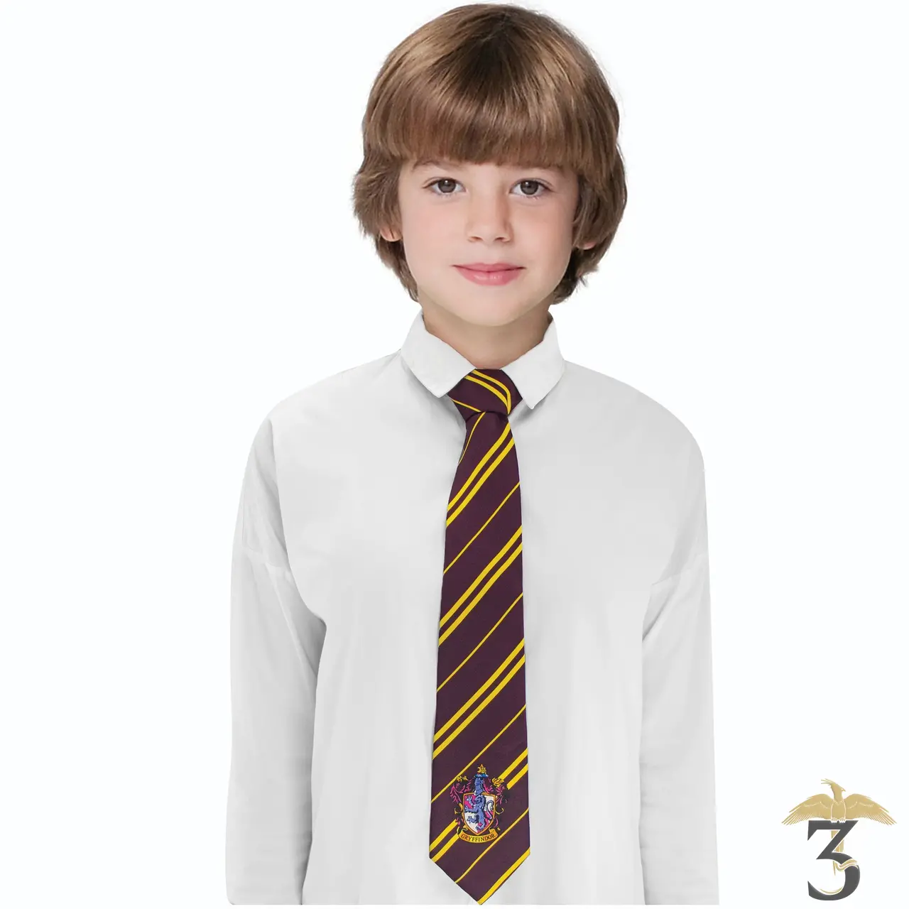 Cravate déguisement kids gryffondor - Les Trois Reliques, magasin Harry Potter - Photo N°2
