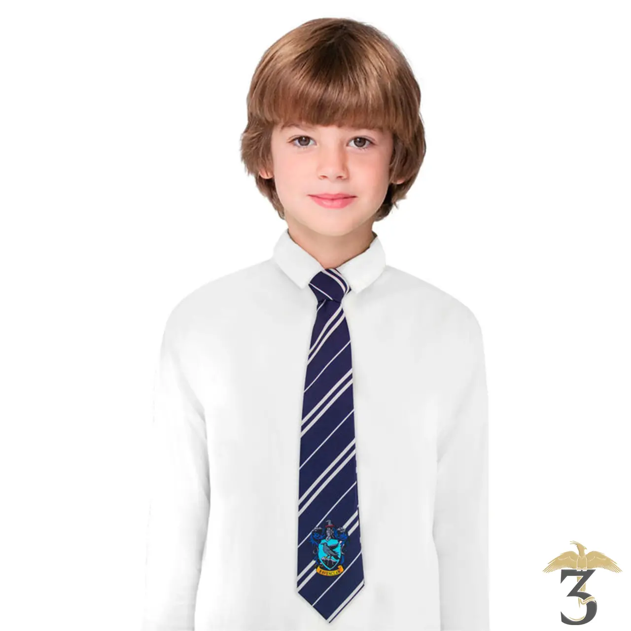 Cravate déguisement kids serdaigle - Les Trois Reliques, magasin Harry Potter - Photo N°2