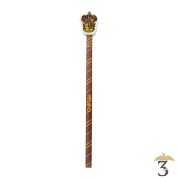 CRAYON A PAPIER + GOMME GRYFFONDOR - Les Trois Reliques, magasin Harry Potter - Photo N°1